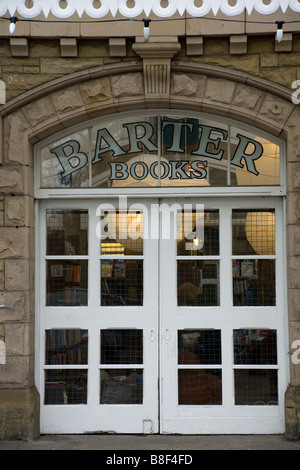 Barter Buchhandlung, Alnwick Stockfoto