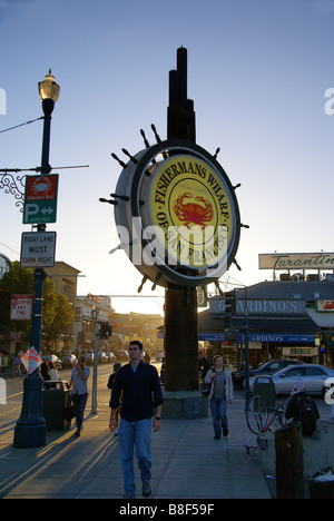 Pier 39 Fishermans Wharf, San Francisco Stockfoto