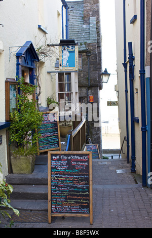 Tenby Stadt in Wales Stockfoto
