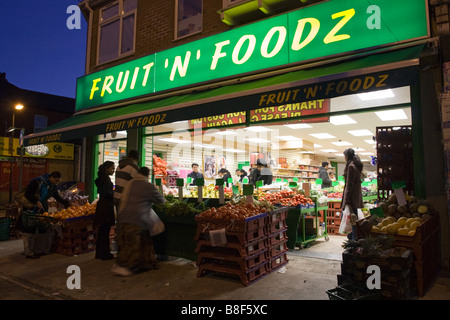 Asiatischer Supermarkt Wembley North London Stockfoto