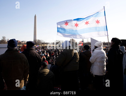 Protestkundgebung des tamilischen Volkes in Washington, D.C. Stockfoto