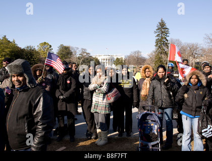 Protestkundgebung des tamilischen Volkes in Washington, D.C. Stockfoto