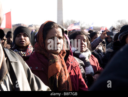 Protestkundgebung des tamilischen Volkes in Washington, D.C. Stockfoto