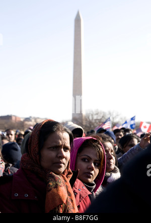 Protestkundgebung des tamilischen Volkes - Washington, DC USA Stockfoto