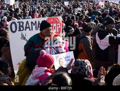 Protestkundgebung des tamilischen Volkes - Washington, DC USA Stockfoto