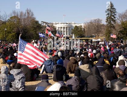 Protestkundgebung des tamilischen Volkes vor dem weißen Haus - Washington, DC Stockfoto