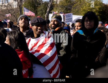 Protestkundgebung des tamilischen Volkes in Washington, D.C. Stockfoto