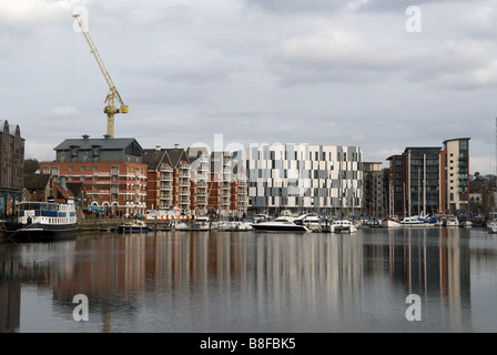 Neptun Quay, Ipswich, Suffolk, UK. Stockfoto