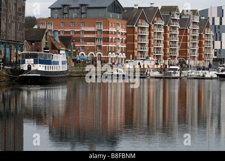 Neptun Quay, Ipswich, Suffolk, UK. Stockfoto