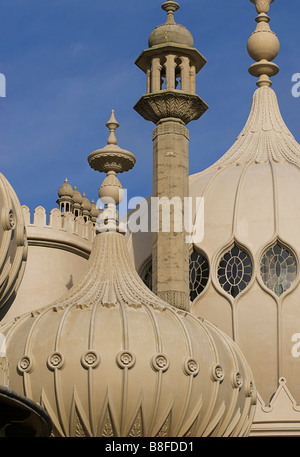 Architekturdetail des Royal Pavilion Dome, Brighton, England Stockfoto