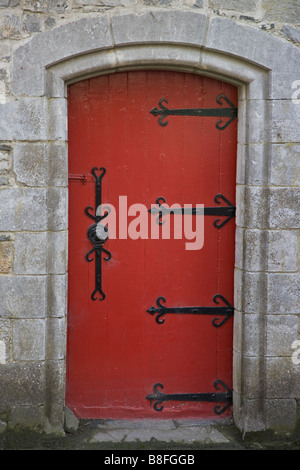 Rotes Schloss Tür, Cashel, County Tipperary, Irland Stockfoto