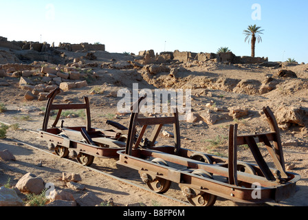 Die antike Stadt Garama Stockfoto