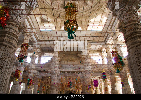 Jain Tempel Ranakpur Rajasthan Indien Stockfoto