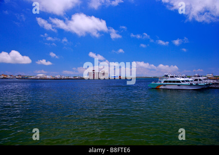 Die schöne Landschaft des Ozeans in Penghu-Taiwan Stockfoto