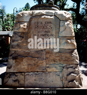 Cecil Rhodes Memorial in den Company Gardens in Kapstadt in Südafrika in Afrika südlich der Sahara. Apartheid Company Garden Erinnerung Kapstadt reisen Stockfoto