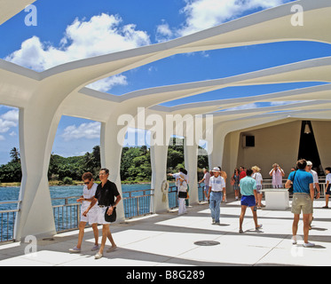 2088 USS Arizona Pearl Harbour Honolulu Oahu Hawaii USA Stockfoto