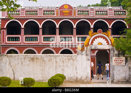 CHONG SHAN, GUANGDONG, CHINA - Museum am Geburt Ort und ehemalige Wohnsitz von Dr. Sun Yat Sen, der Vater des modernen China. Stockfoto