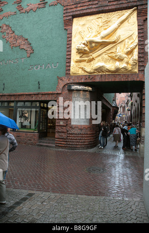 Paula Becker-Modersohn-Haus Boettcherstrasse in Bremen Stockfoto