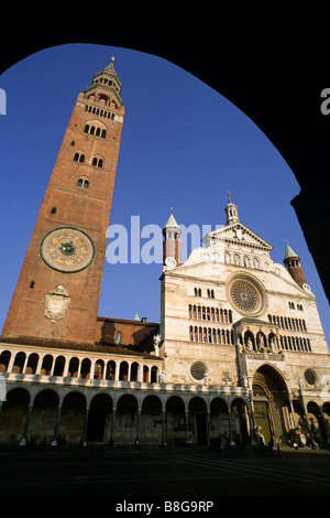 Italien, Lombardei, Cremona, duomo Stockfoto