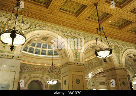 Ehemalige Bibliothek USA Chicago Illinois IL Chicago Cultural Center Stockfoto