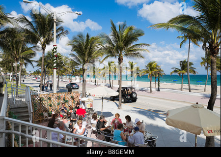 Restaurant in Fort Lauderdale Beach Boulevard, Fort Lauderdale Beach, Gold Coast, Florida, USA Stockfoto