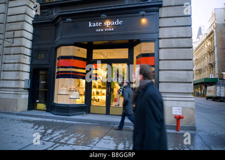 Wertaufbewahrungsmittel Kate Spade in der Flatiron Nachbarschaft von New York Stockfoto