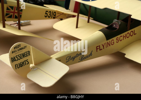 Ende der Batterie angetrieben Radio gesteuerten Skala Modell Flugzeug Stockfoto