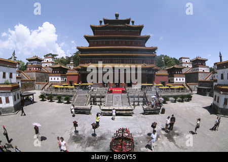 Häckselung Tempel In Chengde, Hebei, China Stockfoto