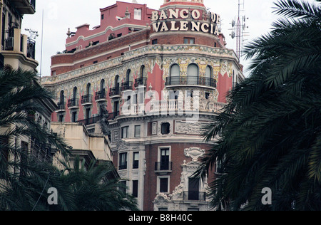 Valencia-bank Stockfoto