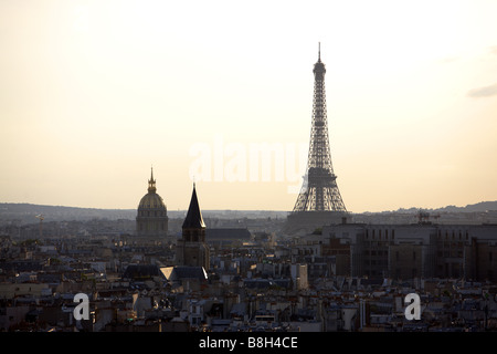 Eiffelturm in Paris, Frankreich. Stockfoto