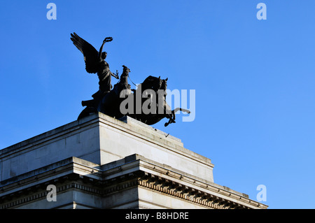 Detail der Statue auf dem Wellington Arch Bild von Patrick Steel patricksteel Stockfoto