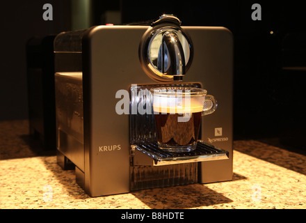 Krups Espresso-Maschine Stockfoto
