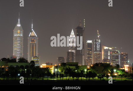 Stadtbild von Dubai, Vereinigte Arabische Emirate Stockfoto