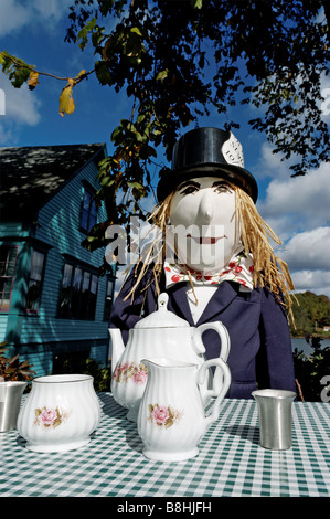 Der verrückte Hutmacher aus Alice im Wunderland Stockfoto