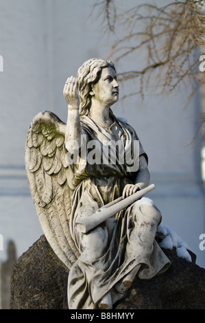 Nahaufnahme einer Statue des Engels Stockfoto