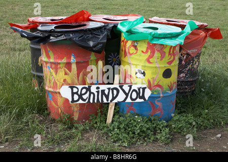 Glastonbury Festival 2007 Stockfoto