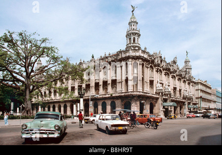 Gran Teatro de La Habana, ehemaliges galizisches Zentrum, Heimat des kubanischen Nationalballetts. Stockfoto