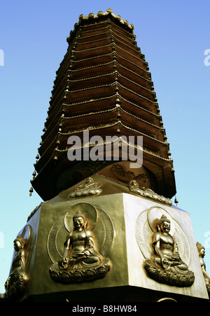 Buddhistischer Tempel In Wutaishan, Shanxi, China Stockfoto