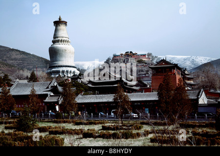 Buddhistischer Tempel In Wutaishan, Shanxi, China Stockfoto