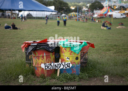 Glastonbury Festival 2007 Stockfoto