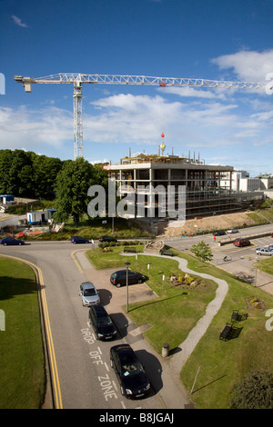 Aberdeen: Neue Erweiterung des NHS-Krankenhauses des medizinischen Zentrums in Aberdeen, Aberdeenshire, Großbritannien Stockfoto