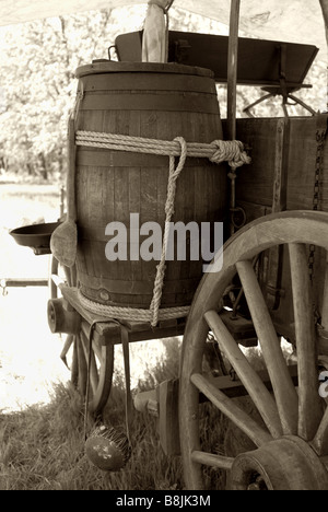 Chuckwagon cowboy Küche Stockfoto