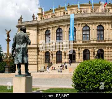 Rudolfinum, Prag, Tschechische Republik Stockfoto