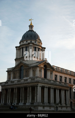 Die Kapelle St. Peter und St. Paul, Queen Mary Gericht, das Old Royal Naval College Greenwich, London England UK Stockfoto