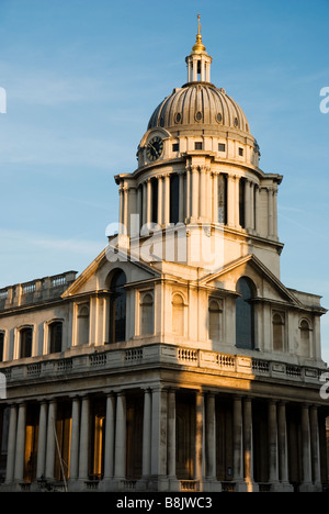 Die alte Royal Naval College Kapelle St. Peter und St. Paul in Queen Mary Gericht Greenwich, London England UK Stockfoto