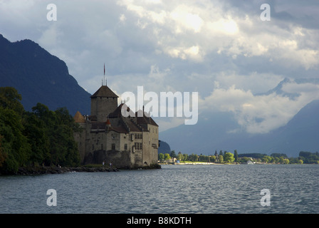 Schloss Chillon Stockfoto