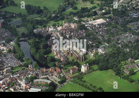 Luftaufnahme von Lichfield Staffordshire England Uk Stockfoto