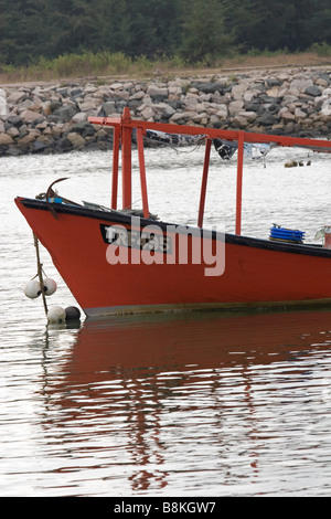 Boot am Marang, Kuala Terengganu, Malaysia Stockfoto