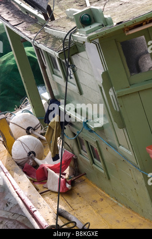 Boot am Marang, Kuala Terengganu, Malaysia Stockfoto