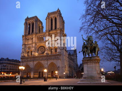 Kathedrale Notre Dame, Paris, Frankreich Stockfoto